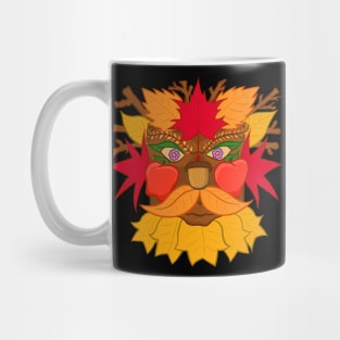 Autumn Green Man Mug